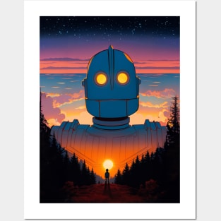 The Iron Giant Forest Posters and Art